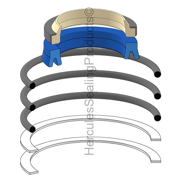 Nissan - After Market Parts Hydraulic Cylinder Repair Kit- 50 X 100 mm 58699-L9010 - main